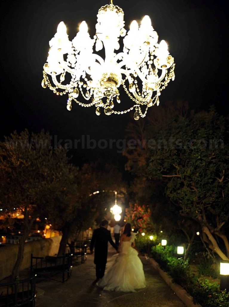 Chandeliers....added elegance to your venue